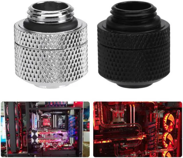 Main image of Cooling Fittings G1/4 External Fitting Thread Pagoda Soft Tube Connector for 9.5X12.7mm PC Cooling System
