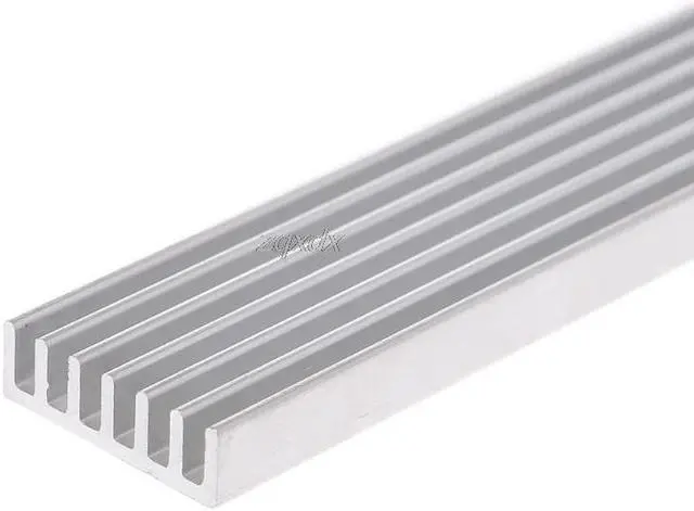 Alt view image 5 of 5 - 150*20*6mm Aluminum Heatsink Strip Cooling Computer Electronic Radiator Cooler Whosale&Dropship