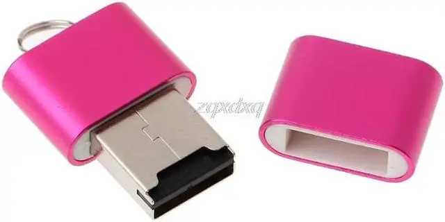 Alt view image 5 of 5 - Mini Aluminum Alloy USB 2.0 A Micro SD TF Memory Card Reader Adapter Whosale&Dropship