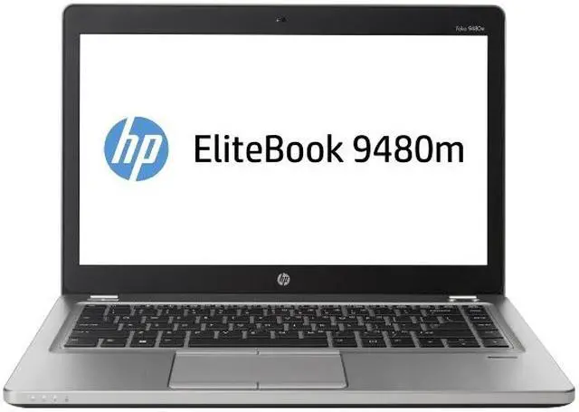 Main image of HP EliteBook Folio 9480m Core i7-4600U 2.10GHz 16GB RAM 240GB SATA/SSD 12.5" Laptop Grade A