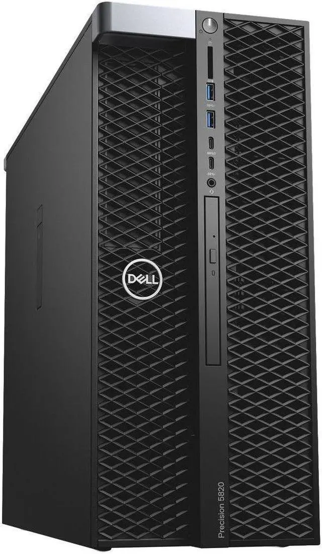 Main image of Dell Precision 5820 Tower Xeon W-2175 2.5GHz 32GB 1TB SSD Desktop Condition: Good