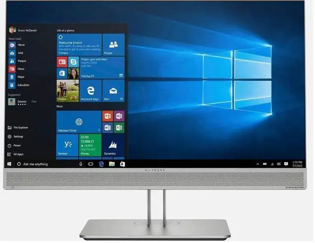 Main image of HP EliteOne 800 G5 AIO i5-9500 3.0GHz 16GB 256GB NVMe Desktop Condition: Good