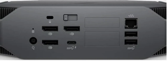 Alt view image 2 of 2 - HP Z2 Mini G5 Mini PC I7-10700 2.9 GHz 16GB 512GB Desktop Condition: Good