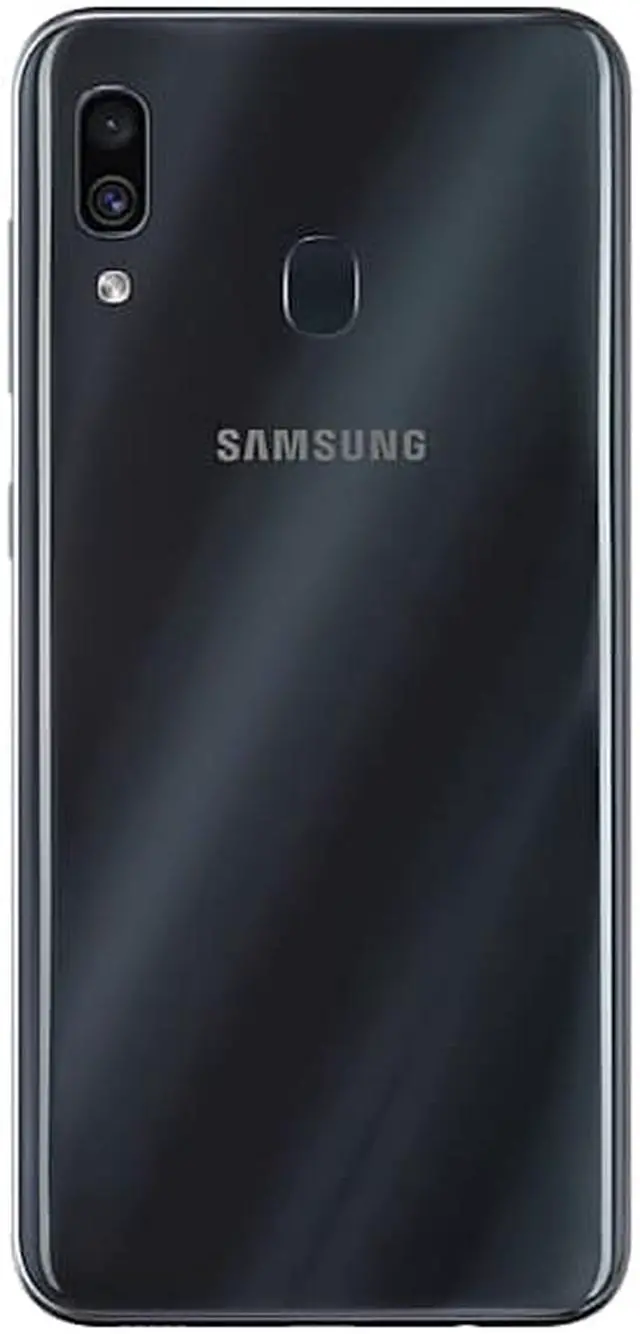 Alt view image 8 of 20 - Samsung Galaxy A30 A305G 32GB Duos GSM Unlocked Phone w/dual 16MP Camera - Black