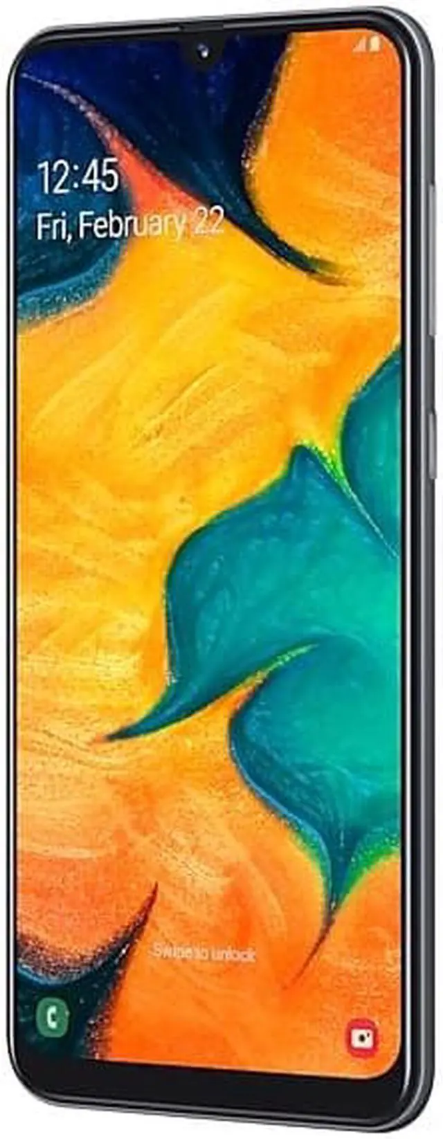 Alt view image 9 of 20 - Samsung Galaxy A30 A305G 32GB Duos GSM Unlocked Phone w/dual 16MP Camera - Black