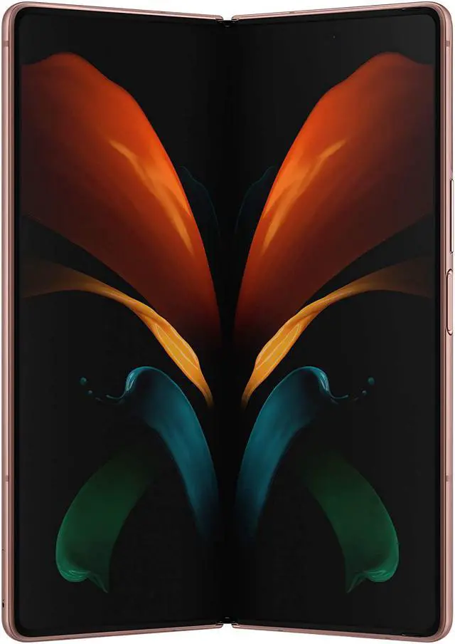 Alt view image 4 of 7 - SAMSUNG Galaxy Z Fold 2 5G | SM-F916N 256GB | Factory Unlocked - Korean International Version (Mystic Bronze & Black)