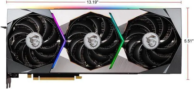 Alt view image 13 of 14 - MSI Suprim GeForce RTX 3070 8GB GDDR6 PCI Express 4.0 Video Card RTX 3070 SUPRIM X 8G