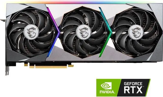 Alt view image 14 of 18 - MSI GeForce RTX 3080 Suprim X 10G LHR 10GB GDRR6X 320-Bit HDMI/DP Graphics Card