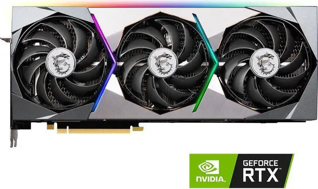 Alt view image 8 of 14 - MSI Suprim GeForce RTX 3080 Ti 12GB GDDR6X PCI Express 4.0 ATX Video Card RTX 3080 Ti SUPRIM X 12G