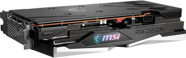 Alt view image 12 of 14 - MSI Gaming Radeon RX 6600 XT 8GB GDDR6 PCI Express 4.0 ATX Video Card RX 6600 XT GAMING X 8G