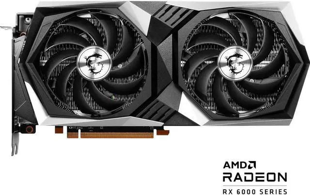 Alt view image 8 of 14 - MSI Gaming Radeon RX 6600 XT 8GB GDDR6 PCI Express 4.0 ATX Video Card RX 6600 XT GAMING X 8G