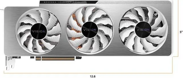Alt view image 13 of 14 - GIGABYTE GeForce RTX 3090 VISION OC 24GB Video Card, GV-N3090VISION OC-24GD
