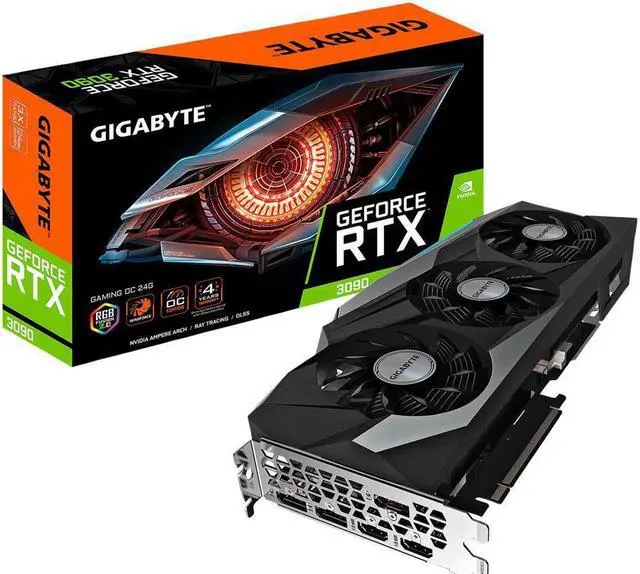 Alt view image 11 of 14 - GIGABYTE GeForce RTX 3090 GAMING OC 24G Video Card, GV-N3090GAMING OC-24GD