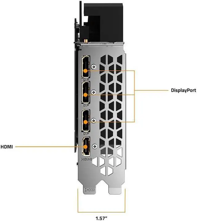 Alt view image 6 of 14 - GIGABYTE AORUS GeForce RTX 3090 Ti XTREME WATERFORCE 24GB GDDR6X PCI Express 4.0 ATX Video Card GV-N309TAORUSX W-24GD