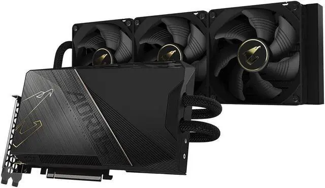 Alt view image 7 of 14 - GIGABYTE AORUS GeForce RTX 3090 Ti XTREME WATERFORCE 24GB GDDR6X PCI Express 4.0 ATX Video Card GV-N309TAORUSX W-24GD