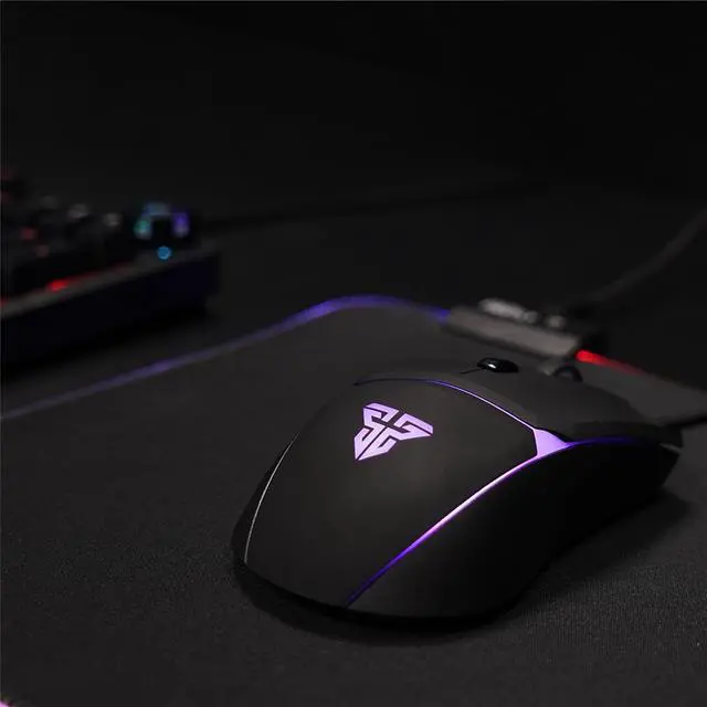 Alt view image 5 of 7 - FANTECH Wired Gaming Mouse,large-size ,Ergonomic,TYPE-C Fast charge,6 Buttons,Fast-Charging,10 millons buttons life,RGB Gamer Desk Laptop PC Gaming Mouse, for Windows 7/8/10/XP Vista Linux MacOs