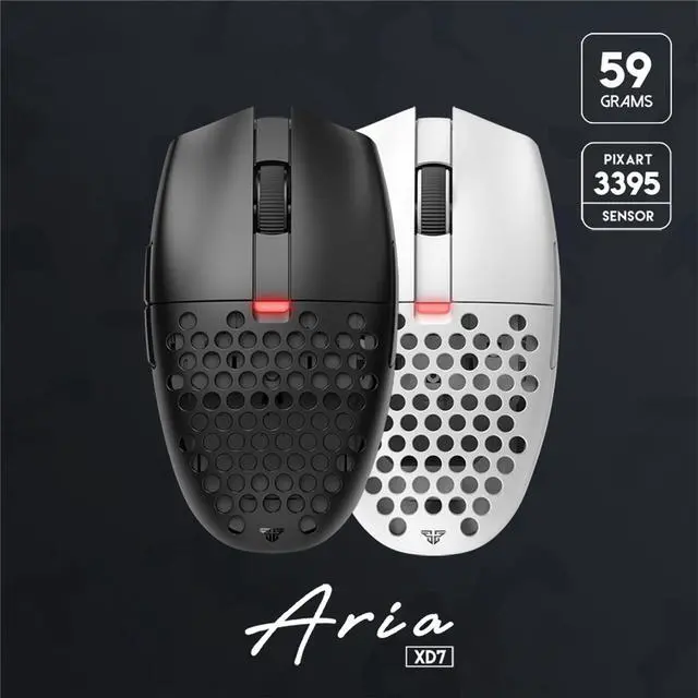 Alt view image 6 of 7 - FANTECH  Wireless Gaming Mouse,Medium-size ,Ergonomic Hand Grips,2.4 GHz wreless Fast charge,RGB Gamer Desk Laptop PC Gaming Mouse, for Windows 7/8/10/11/XP Vista Linux MacOs,White