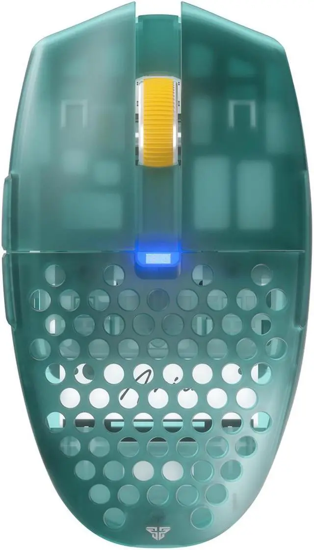 Alt view image 2 of 7 - FANTECH  Wireless Gaming Mouse,Medium-size ,Ergonomic Hand Grips,2.4 GHz wreless Fast charge,RGB Gamer Desk Laptop PC Gaming Mouse, for Windows 7/8/10/11/XP Vista Linux MacOs,Blue