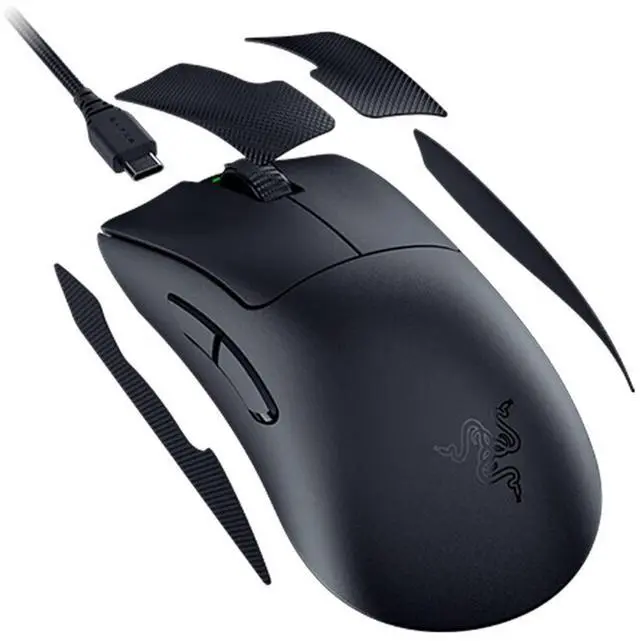 Alt view image 2 of 7 - AULA Viper V3 Pro Wireless Gaming Mouse: 54g Lightweight - 8K Polling - 35000 DPI Optical Sensor with Advanced Features - Gen-3 Optical Switches - 8 Programmable Controls - USB C Charging- Black