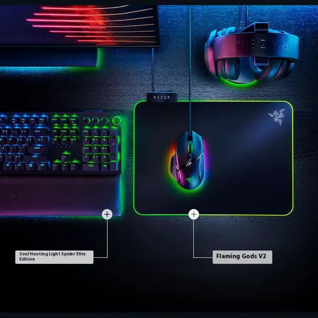 Alt view image 7 of 7 - AULA Basilisk V3 Customizable Ergonomic Wired Gaming Mouse: Fastest Gaming Mouse Switch - Chroma RGB Lighting - 26K DPI Optical Sensor - 11 Programmable Buttons - HyperScroll Tilt Wheel -Black