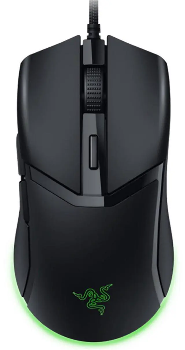 Main image of AULA Cobra Wired Gaming Mouse: 58g Lightweight Design - Gen-3 Optical Switches - Chroma RGB Lighting with Underglow - Precise 8500 DPI Optical Sensor - Speedflex Cable-6 buttons - Black