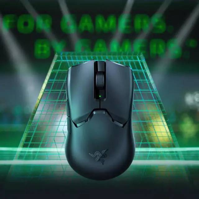 Alt view image 5 of 7 - AULA Viper V2 Pro HyperSpeed Wireless Gaming Mouse: 6 buttons,58g Ultra Lightweight - Gen-3-30K DPI Optical Sensor w/On-Mouse Controls - 90 Hour Battery - USB Type C Cable Included - Black