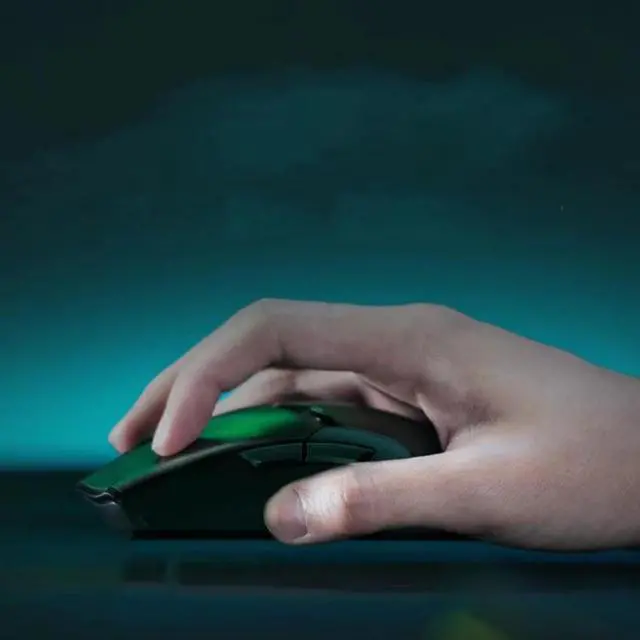 Alt view image 7 of 7 - AULA Viper V2 Pro HyperSpeed Wireless Gaming Mouse: 6 buttons,58g Ultra Lightweight - Gen-3-30K DPI Optical Sensor w/On-Mouse Controls - 90 Hour Battery - USB Type C Cable Included - Black
