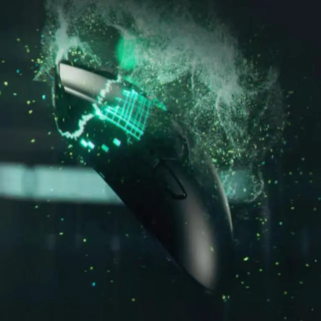 Alt view image 6 of 7 - AULA Viper V2 Pro HyperSpeed Wireless Gaming Mouse: 6 buttons,58g Ultra Lightweight - Gen-3-30K DPI Optical Sensor w/On-Mouse Controls - 90 Hour Battery - USB Type C Cable Included - Black