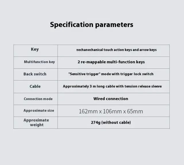 Alt view image 6 of 7 - AULA Wolverine V2 Chroma Wired Gaming Controller for Xbox Series X|S, Xbox One, PC: RGB Lighting - Remappable Buttons & Triggers - Mecha-Tactile Buttons & D-Pad - Trigger Stop- white