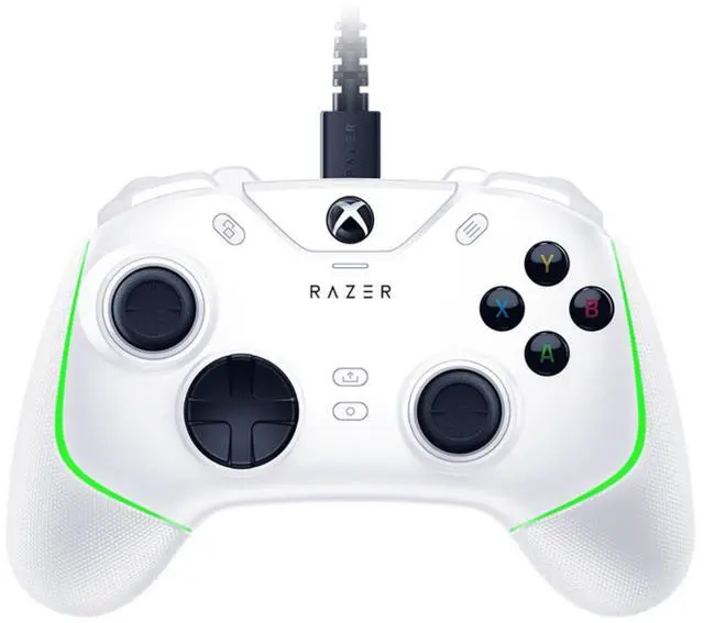 Main image of AULA Wolverine V2 Chroma Wired Gaming Pro Controller for Xbox Series, Xbox One, PC: RGB Lighting - Remappable Buttons & Triggers - Mecha-Tactile Buttons & D-Pad - Trigger Stop- White