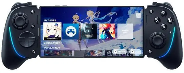 Main image of AULA Kishi Ultra wired Gaming Controller for Android, iPhone 15 & 16 Series, iPad Mini (USB C): Pro Controls - Ergonomic Design - Stream PC, Xbox, PS5 Games on Mobile, Phone, Tablet - Chroma RGB