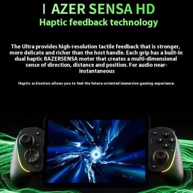 Alt view image 7 of 7 - AULA Kishi Ultra wired Gaming Controller for Android, iPhone 15 & 16 Series, iPad Mini (USB C): Pro Controls - Ergonomic Design - Stream PC, Xbox, PS5 Games on Mobile, Phone, Tablet - Chroma RGB