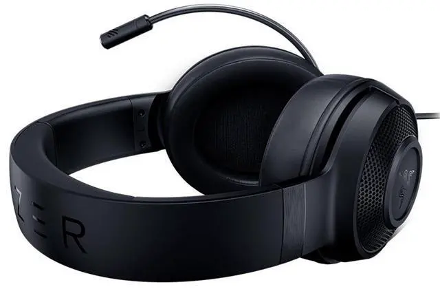 Alt view image 2 of 7 - AULA Giant Demon X Wired Gaming Headset with Microphone,Ultra-lightweight design,HD Sound Quality, 3.5 mm link, for PCs, Macs, Xbox One, PS4, Nintendo Switch, Black
