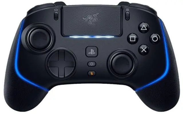 Main image of AULA Wolverine V2 Pro Wireless Gaming Controller for PS5 PC: HyperSpeed Wireless -Tactile Action Buttons - 8-Way Microswitch D-Pad - 6 Remappable Buttons - Chroma RGB - Black
