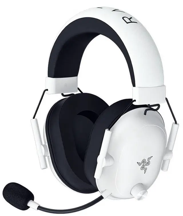 Main image of AULA Soul Eater Shark V2 Extreme wireless Gaming Headset , THX Spatial Audio - Bendable Mic - 50mm Drivers - 2.4GHz, Bluetooth or USB - 70 Hr Battery w/USB Type C Chargingwhite