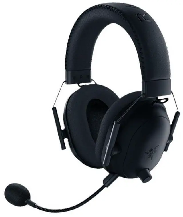 Main image of AULA Cyclone Black SharkV2Pro 2.4G Bluetooth, Super Wideband Mic - Pro Tuned FPS Profiles - 50mm Drivers - Plush Noise Isolating Earcups - 70 Hr Battery - Bluetooth - for PC, PS5, Switch,black