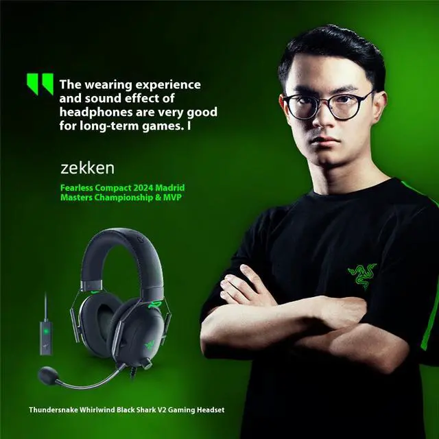 Alt view image 4 of 7 - AULA  BlackSharkV2X Wired Gaming Headset, THX 7.1 Spatial Surround Sound,50mm Drivers,Detachable Mic,for PC, PS4, PS5, Switch, Xbox One, Xbox Series X|S,3.5mm Audio Jack & USB DAC ,Black