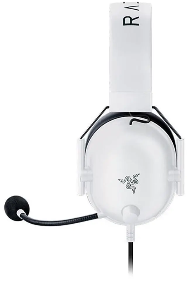 Alt view image 2 of 7 - AULA BlackSharkV2X Wired Gaming Headset, THX 7.1 Spatial Surround Sound,50mm Drivers,Detachable Mic,for PC, PS4, PS5, Switch, Xbox One, Xbox Series X|S,3.5mm Audio Jack & USB DAC ,white