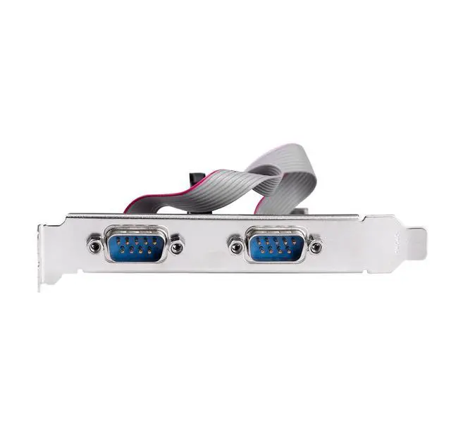 Alt view image 4 of 7 - locrest 2-port DB-9 Serial (RS-232) PCI-e Controller Card,WCH382 Chipset,WCH382 Chipset,White