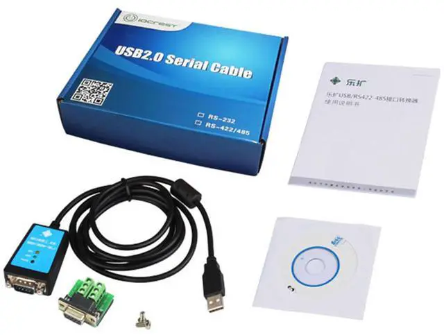 Alt view image 5 of 5 - locrest USB to 485 RS422 Serial Cable Conversion Cable FT231 Chip Industrial Communication Converter FTDI, Black