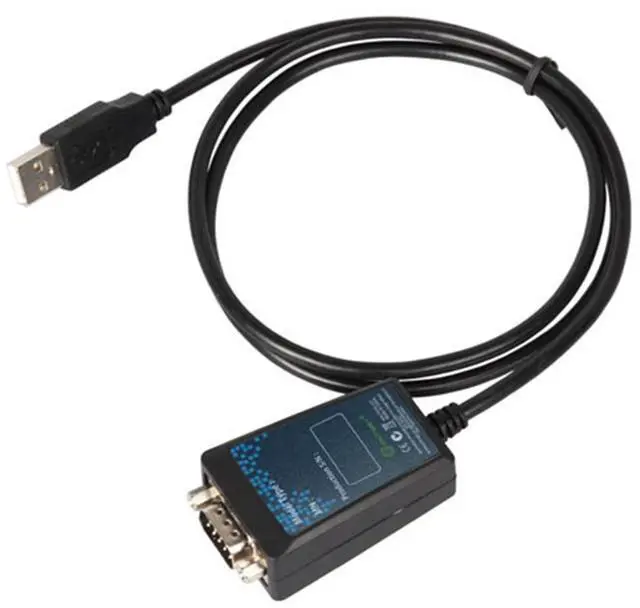 Alt view image 3 of 4 - locrest usb to rs232 serial cable converter db9 pin com port cable, UART interface, black