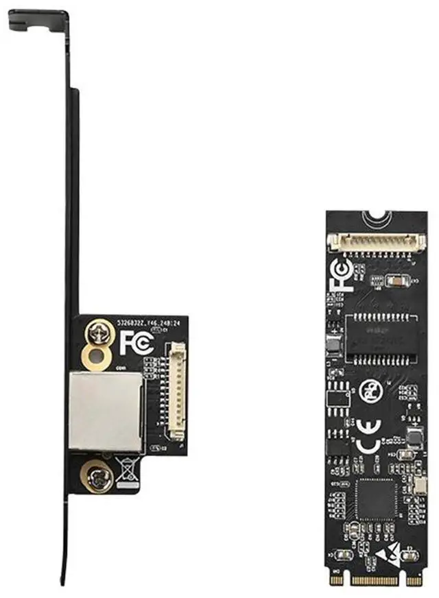 Alt view image 6 of 7 - locrest M.2 to 5G Network Card Renesas RTL8126 Chip, Bus Type PCI Express.Chipset ID RTL8126, Black