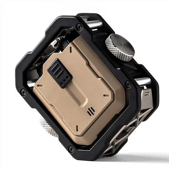 Alt view image 2 of 7 - FANTECH Mecha Invasion "Jetpack" Wireless Earbuds | Bluetooth 5.3 Gaming Earphones with RGB LED Effects, Finger Spinner Mechanism, ENC Noise Cancellation |Design for Sports/Gaming, Coffee