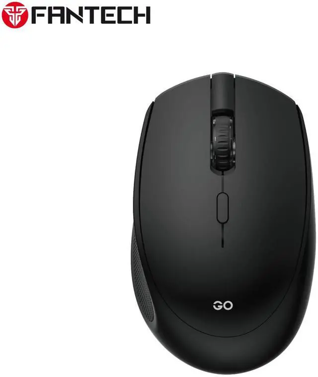 Main image of FANTECH GOW193D Black Gaming Mouse -Slient Click,Energy Efficient,Plug & Play Connectivity,1600DPI Adjustable,57g,5 Buttons,Ergonomic Design for PC/Computer(Black)