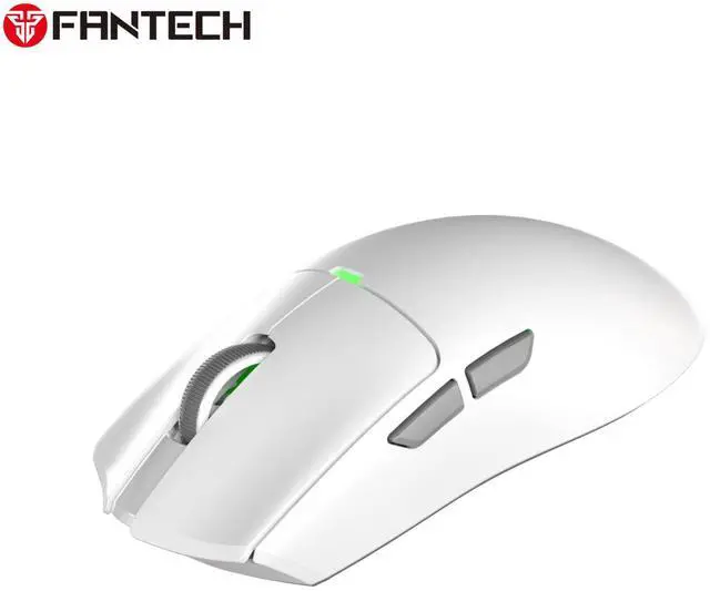 Alt view image 4 of 6 - FANTECH TANTO S WG13S White Gaming Mouse - 26000DPI, 2.4GHz Tri-mode Connectivity, 44Hours Battery Life,Supports RGBCharging Dock,Pixart 3395 Sensor, Supports 8K Polling Rate(White)