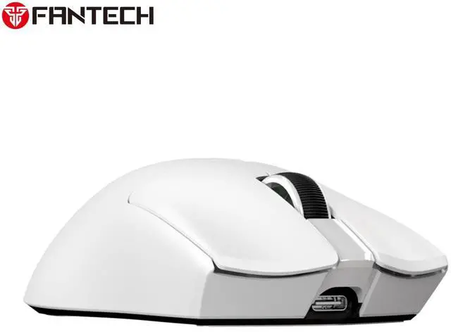 Alt view image 3 of 6 - FANTECH TANTO WG13 Wireless Gaming Mouse - 26000 DPI, Tri-Mode (BT5.0/2.4G/Wired), 58g Ultra-Light, PixArt PAW3395, 44Hr Battery(White)