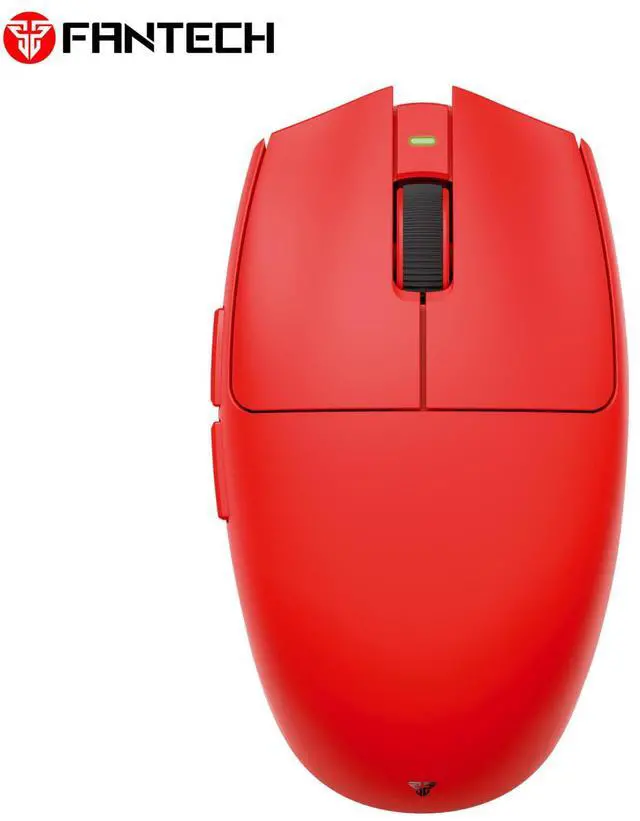 Main image of FANTECH ARIA II XD7V2 Red Gaming Mouse - 53g,70Hours Battery Life,Pixart 3395 Sensor,Tri- Mode Connectivity,Ultra-Grippy coating,,Ergonomic Design for PC/Computer(Red)