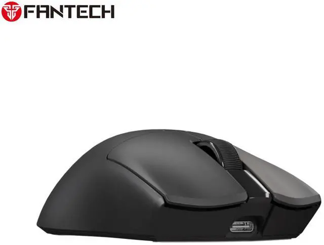 Alt view image 3 of 7 - FANTECH TANTO EWG13E Black Gaming Mouse - 12000DPI, 2.4GHzWireless Connection, Huano Transparent Green Shell White Dots,45Hours Battery Life,Supports RGBCharging Dock,Pixart 3311 Sensor(Black)