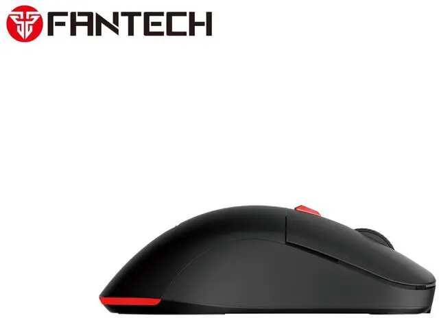 Alt view image 2 of 4 - FANTECH KANATA WIRELESS WG9 balck Gaming Mouse - 2000 DPI, Huano Muteclicks,2.4GHz Wireless Connection,Pixart Optical Sensor,Mproved Rubber-Grippy Coating(Black)