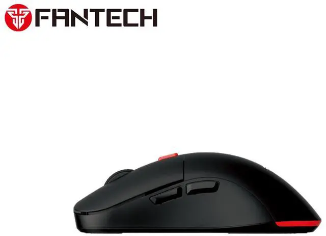 Alt view image 3 of 4 - FANTECH KANATA WIRELESS WG9 balck Gaming Mouse - 2000 DPI, Huano Muteclicks,2.4GHz Wireless Connection,Pixart Optical Sensor,Mproved Rubber-Grippy Coating(Black)